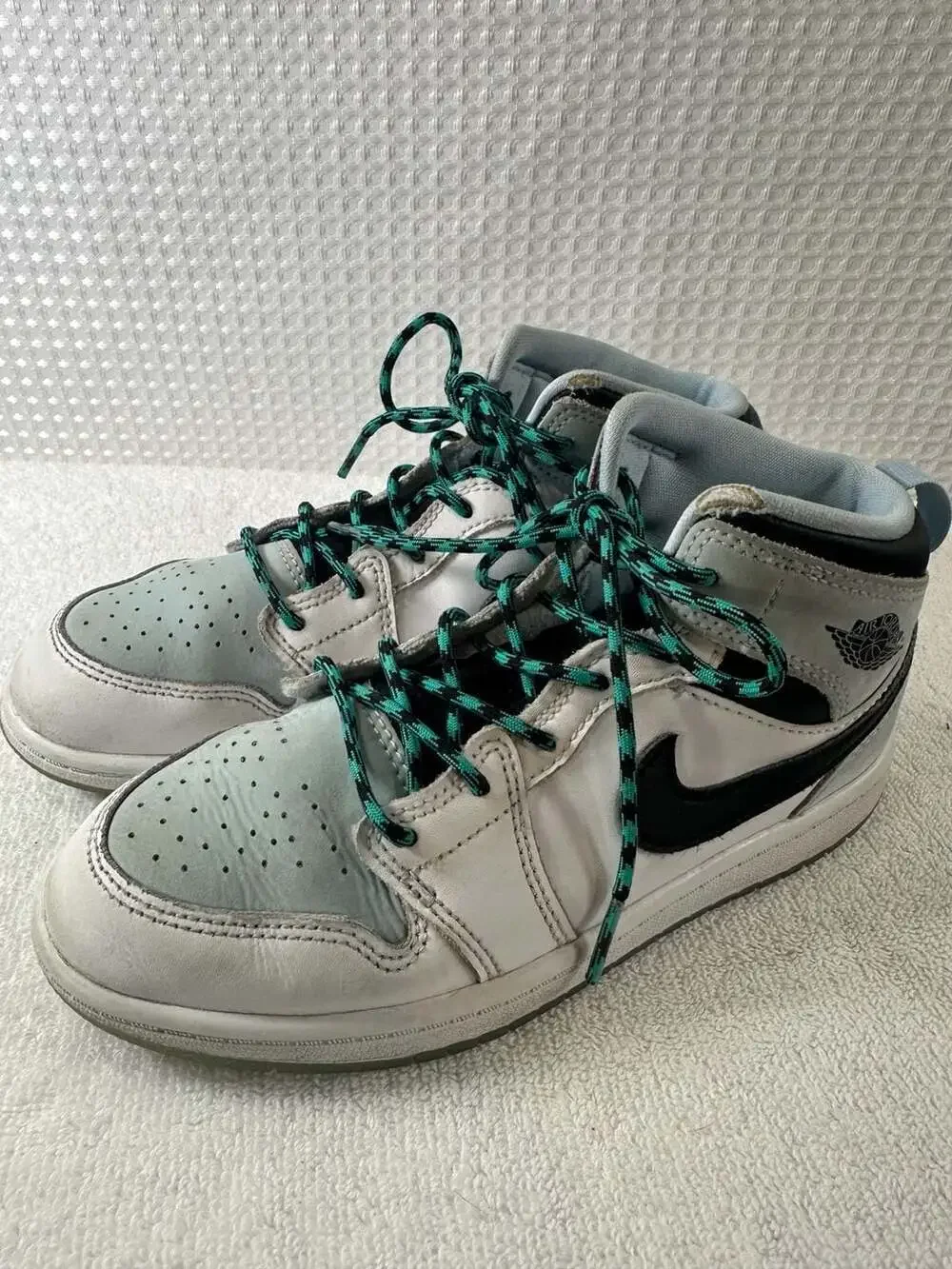 Air Jordan 1 Mid GS Blue Gray White DV1339-104